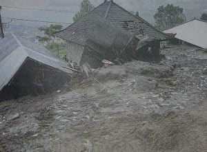 Bali: Zerstörte Häuser
