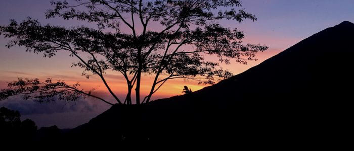 Sonnenuntergang am Vulkan Inerie, Flores