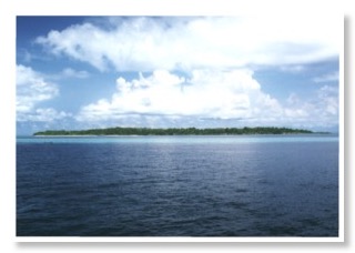 Blick auf Pulau Kakabia